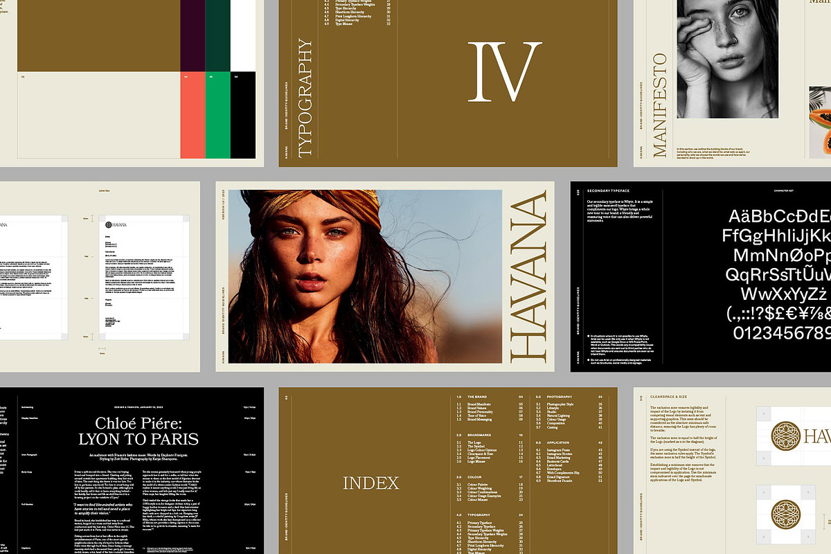 HAVANA / Brand Guidelines Template, a Presentation Template by Circular (Photo 7 of 15)