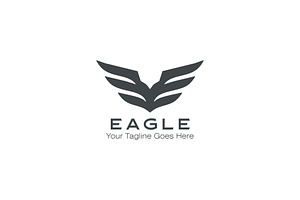 Modern Eagle Logo Design, a Branding & Logo Template by YUDesignStore