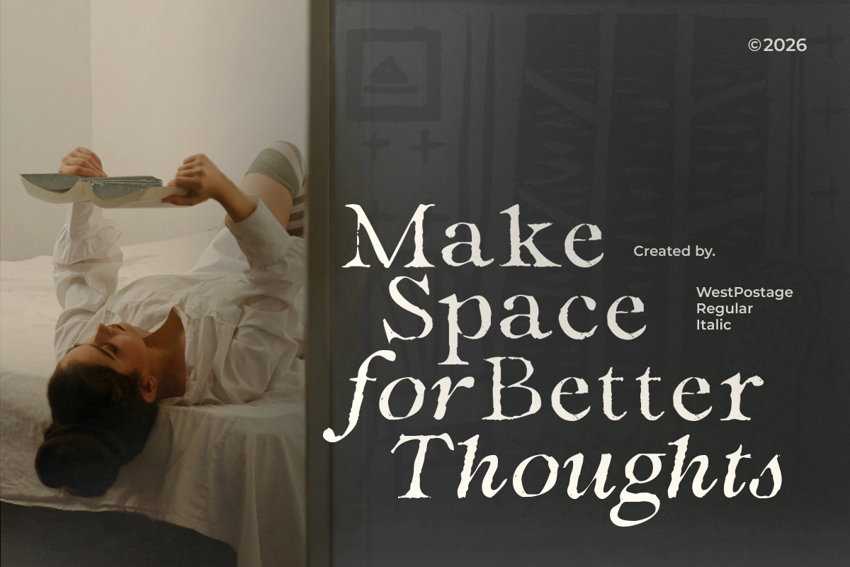 West Postage - Rough Sketch Serif, a Serif Font by Sarid Ezra (Photo 8 of 9)
