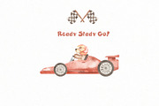 Transport bundle partIII watercolor, a Decorative Illustration by Marina Ermakova (Thumbnail 29 of 29)