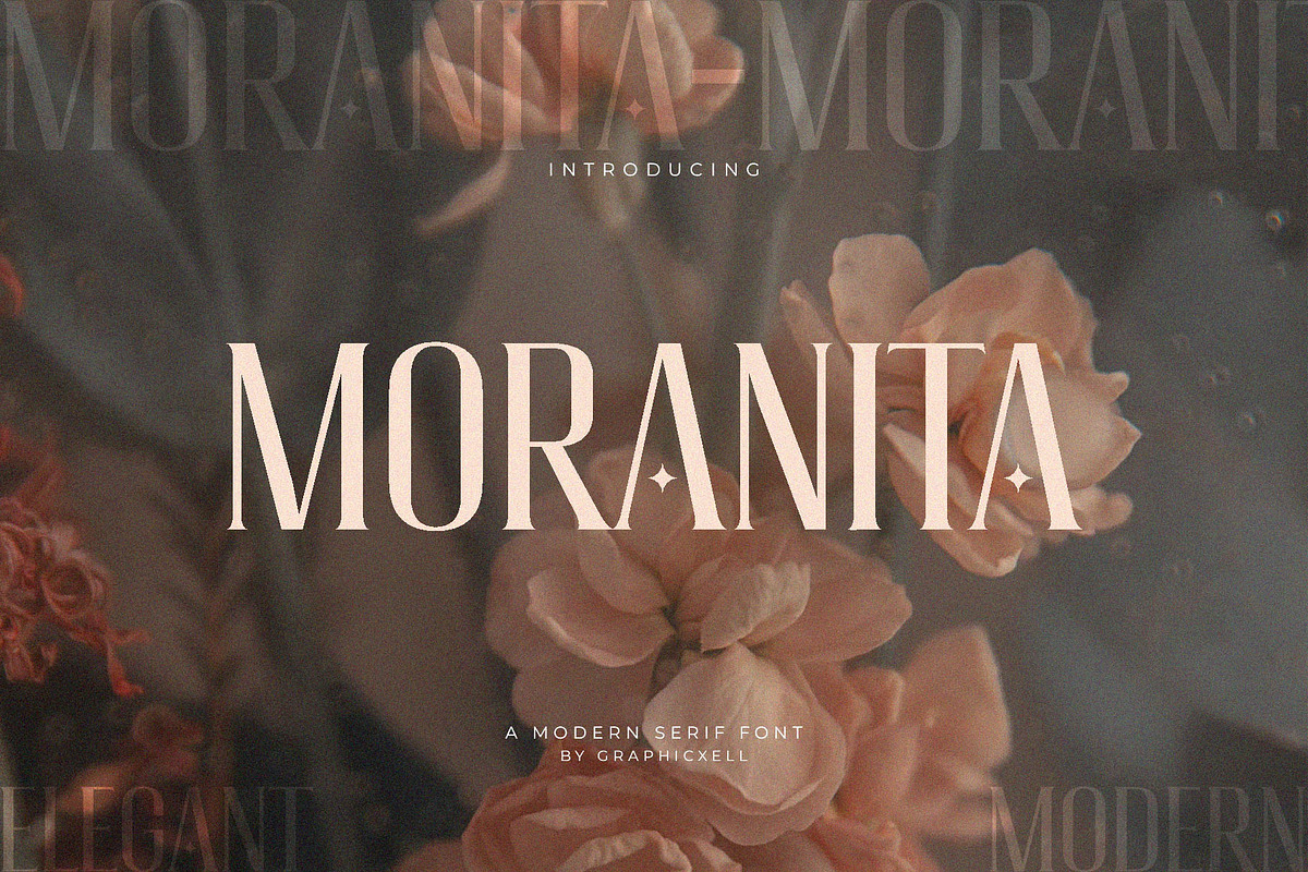 Moranita Elegant Serif Font, a Serif Font by Graphicxell (Photo 1 of 12)