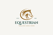 Horse Logo Head or Face Brand Mascot, a Branding & Logo Template by Signatoro (Thumbnail 2 of 3)