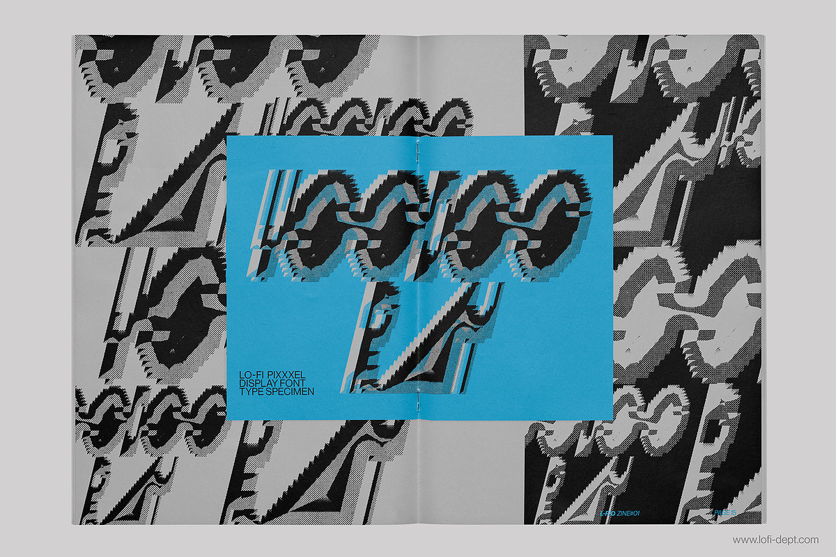 Lo-Fi PIXXXEL Display Font, a Font by Lo-Fi Dept (Photo 8 of 10)