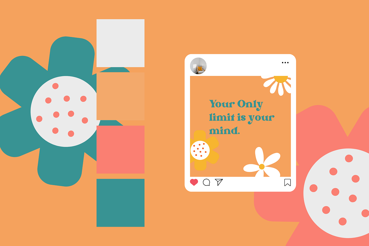 Retro + Colorful Canva Template, a Social Media Template by Moodwave Studio (Photo 5 of 10)