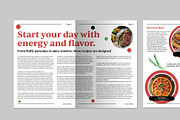 Cook Book Brochure Template, a Flyer Template by Shajib Shikder (Thumbnail 3 of 7)