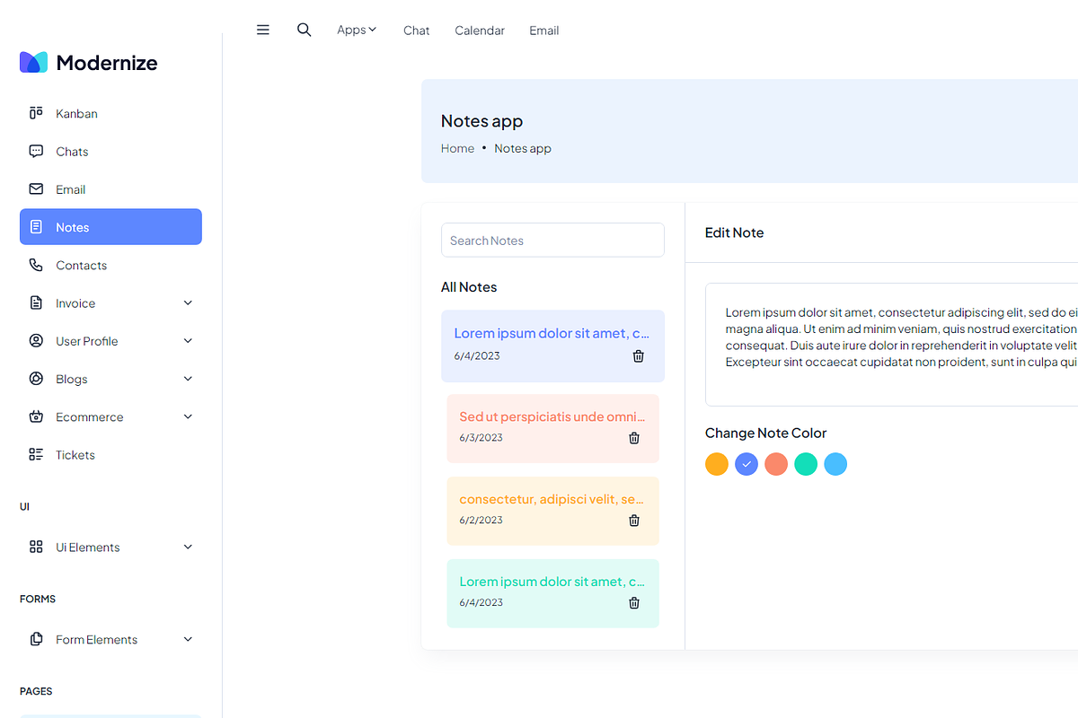 Modernize Tailwind Admin Dashboard, a Templates & Theme by AdminMart (Photo 14 of 15)
