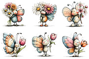 Whimsical Easter Butterfly Clipart, an Illustration by Sublimation Artist (Thumbnail 7 of 7)