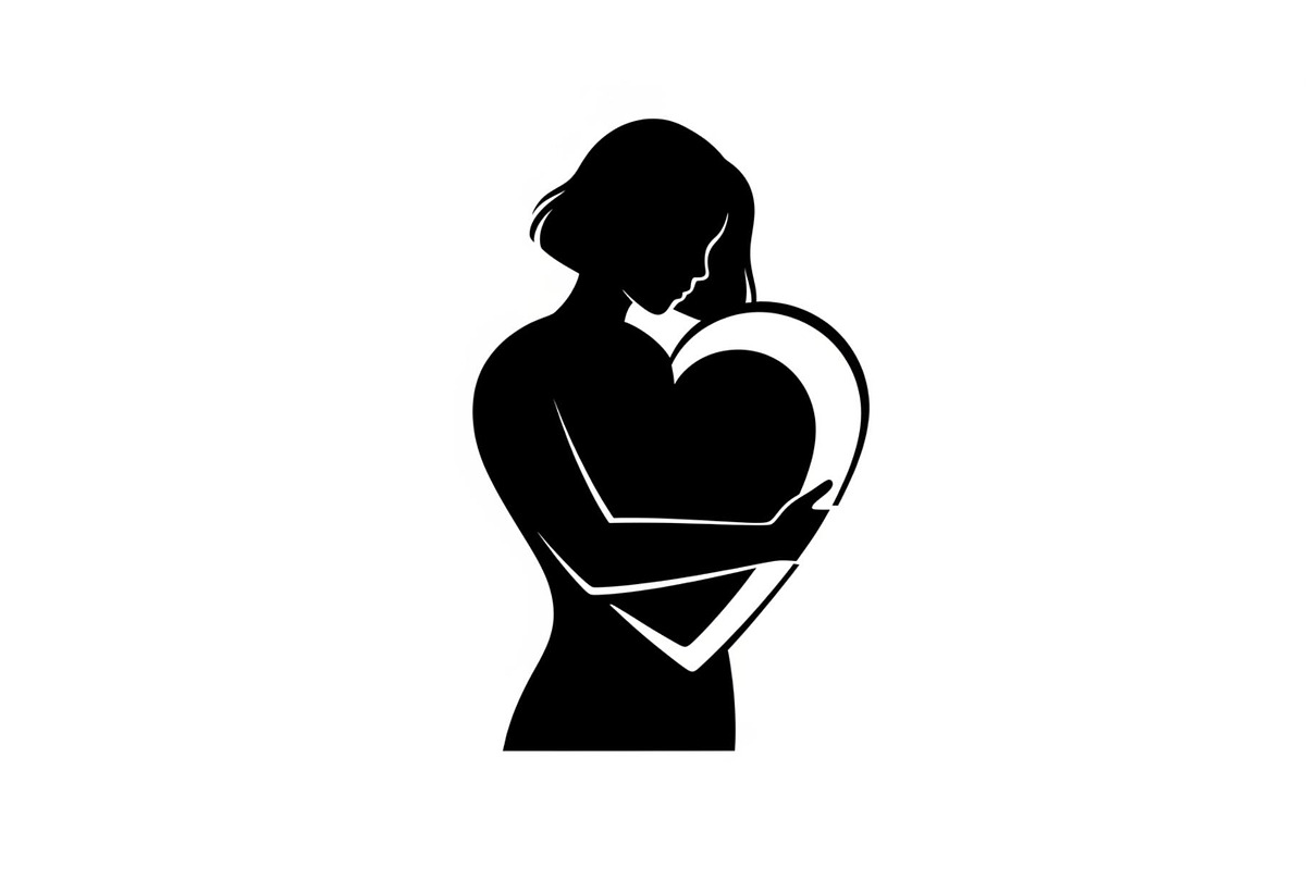 Cute Love Girl Silhouette Bundle, an Illustration by Designs_River (Photo 11 of 53)