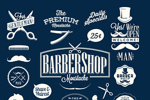 Barber Shop Emblems