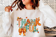 Thankful PNG Fall Sublimation Design, a Seasonal Illustration by Rose Art (Thumbnail 3 of 4)