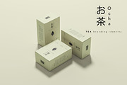Ocha - Tea Branding Mockup Set, a Packaging Mockup by pmvch (Thumbnail 1 of 14)