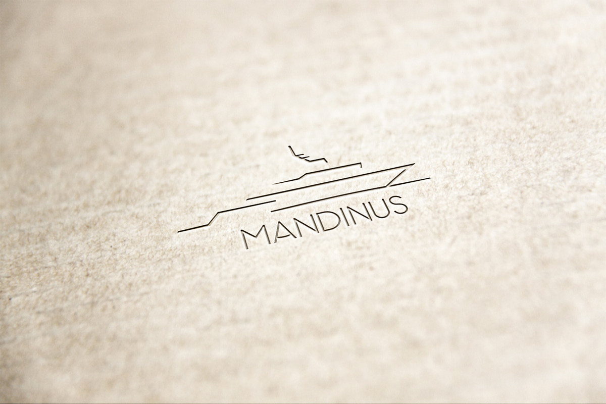 Mandinus Boat Logo Template, a Branding & Logo Template by Raj Shop (Photo 3 of 5)