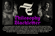 Subrage Blackletter, a Blackletter Font by TypeClassHeroes (Thumbnail 3 of 15)