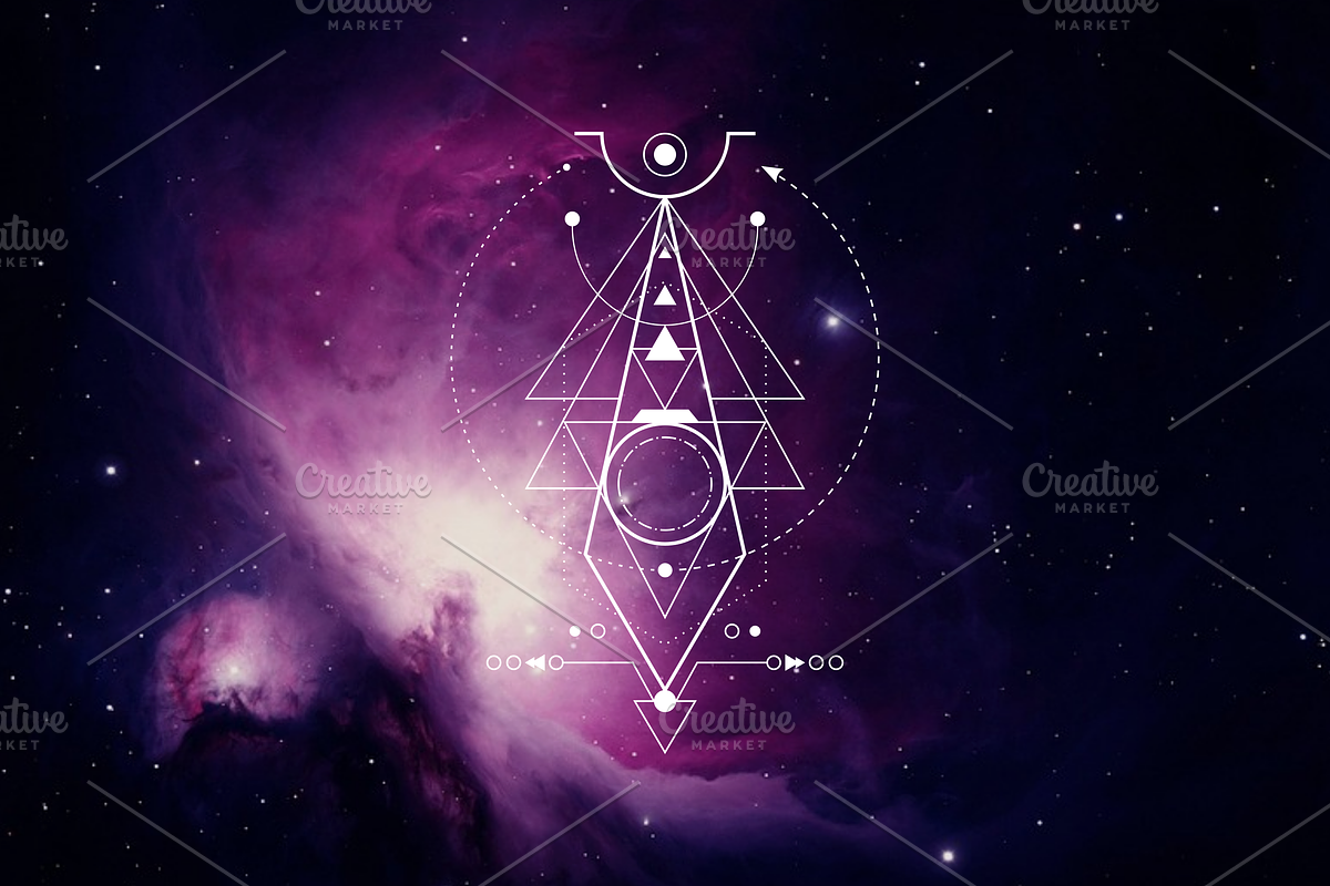 Sacred Geometry : Totem Style Bundle, an Illustration by azhartz (Photo 2 of 5)