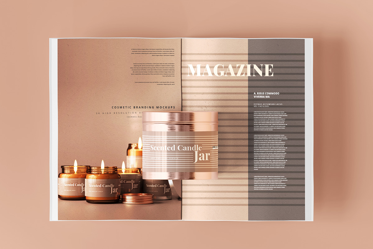 Amber Glass Candle Mockup Bundle, a Packaging Mockup by pmvch (Photo 28 of 135)
