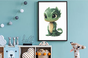Cute cartoon Lizard. TShirt Sticker, an Animal Illustration by KENO Mascots (Thumbnail 7 of 8)