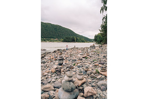 Woman at the river Katun, a Person Photo by Jan Jack Russo Media
