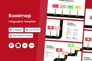 Roadmap Infographic Template V1, a Presentation Template by twinstd (Thumbnail 1 of 4)
