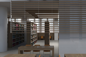 Library Interior