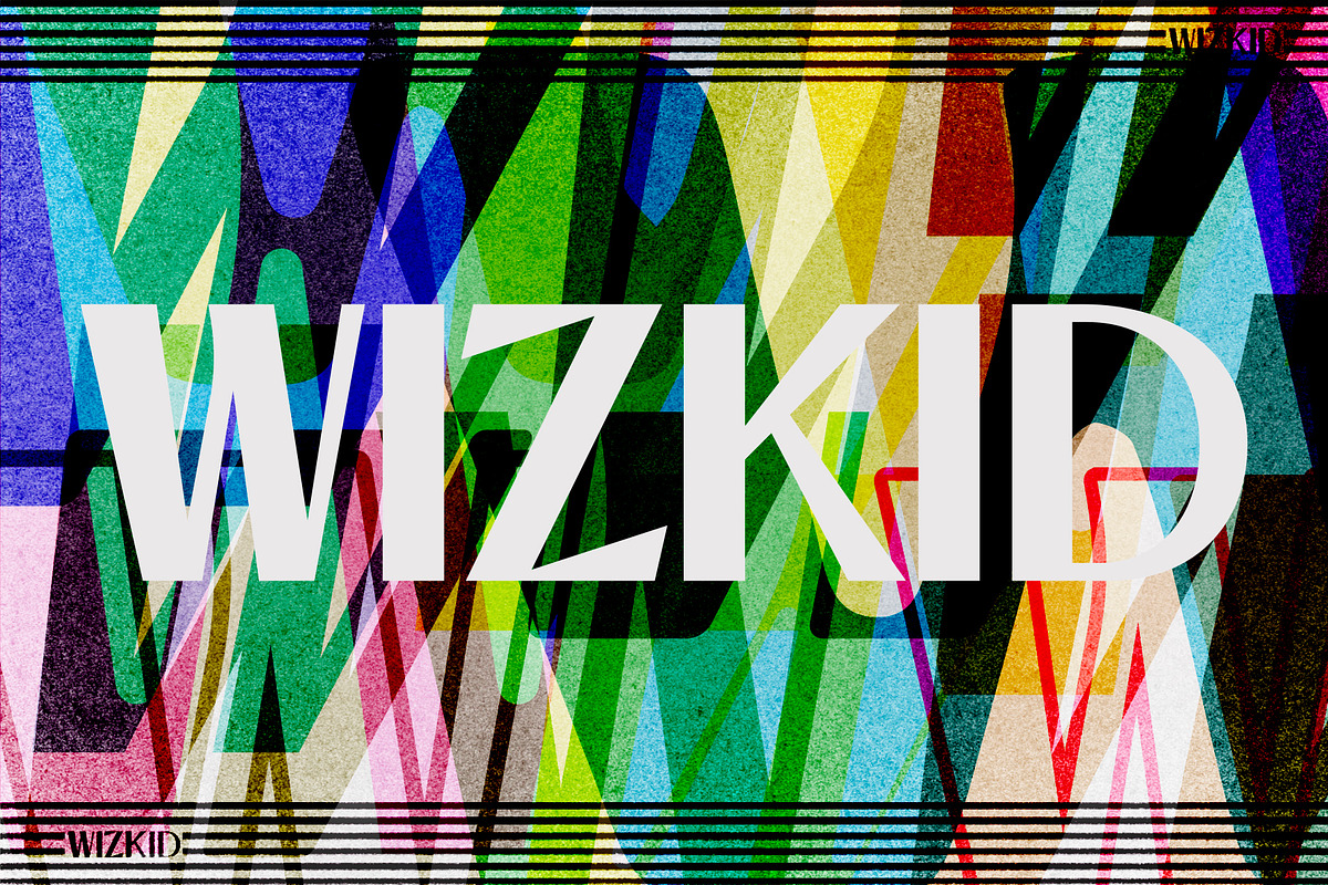 WIZKID | A Retro Modern Display Font, a Sans Serif Font by Retro Black Studio (Photo 5 of 8)