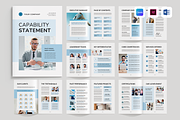 Capability Statement | Canva & Word, a Brochure Template by Leaflove (Thumbnail 1 of 10)