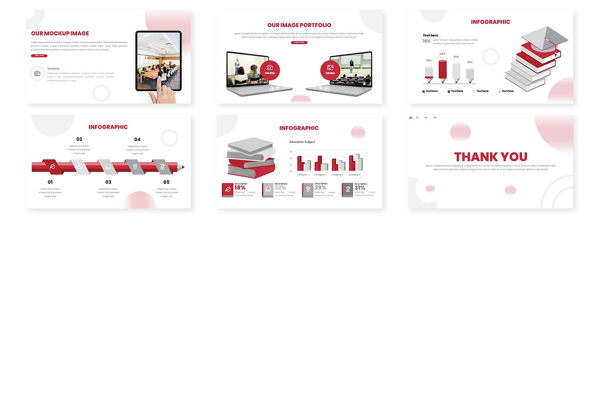 College - Powerpoint Template, a Presentation Template by inspirasign