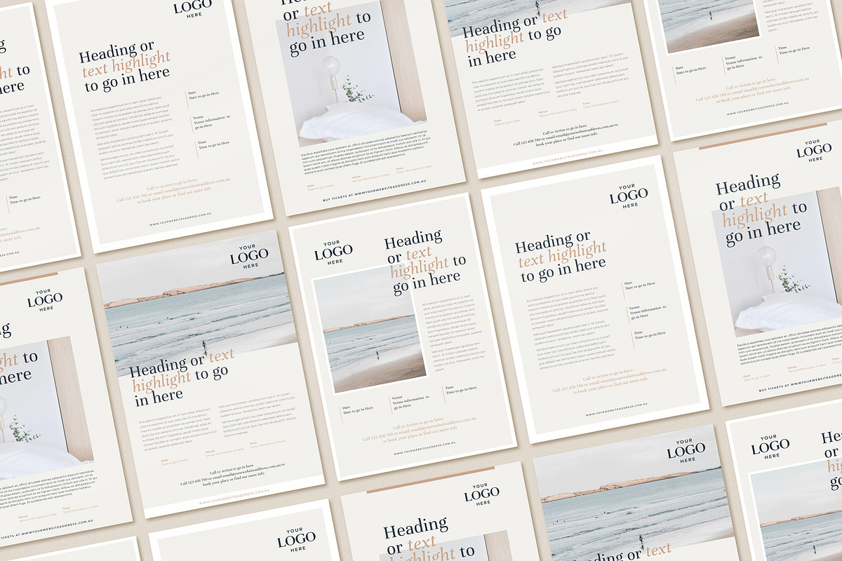 The CC - A4 Posters, a Poster Template by The Design Order Store (Photo 4 of 5)