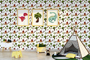 Nursery frame and wall mockup bundle, a Print Template by MockupMarket (Thumbnail 14 of 14)