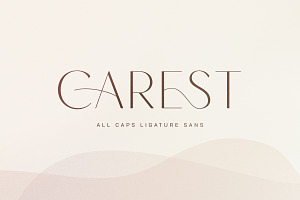 Carest - All Caps Ligature Sans