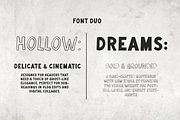 Hollow Dreams • Handwritten Font Duo, a Handwritten Font by Nonceni (Thumbnail 17 of 20)