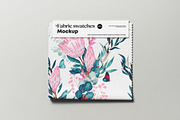 Fabric Swatches Mockup, a Household Mockup by Yogurt86 (Thumbnail 2 of 11)
