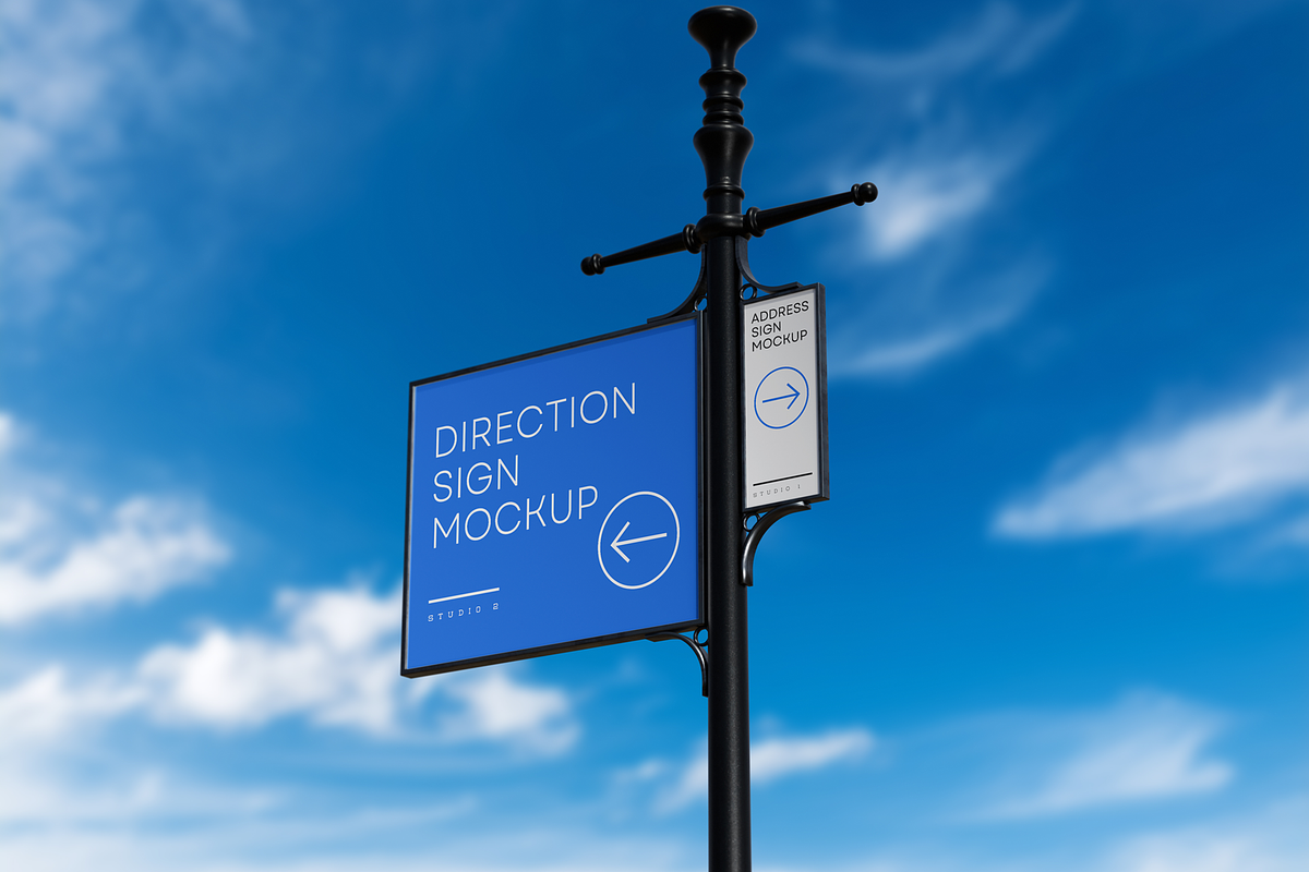 Direct Sign Mockup, an Advertising Mockup by DSNA Mockup