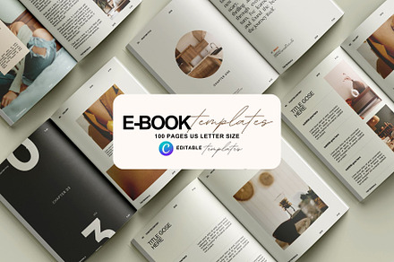 Workbook and E-Book Canva Templates, a Magazine Template by Prapti Design