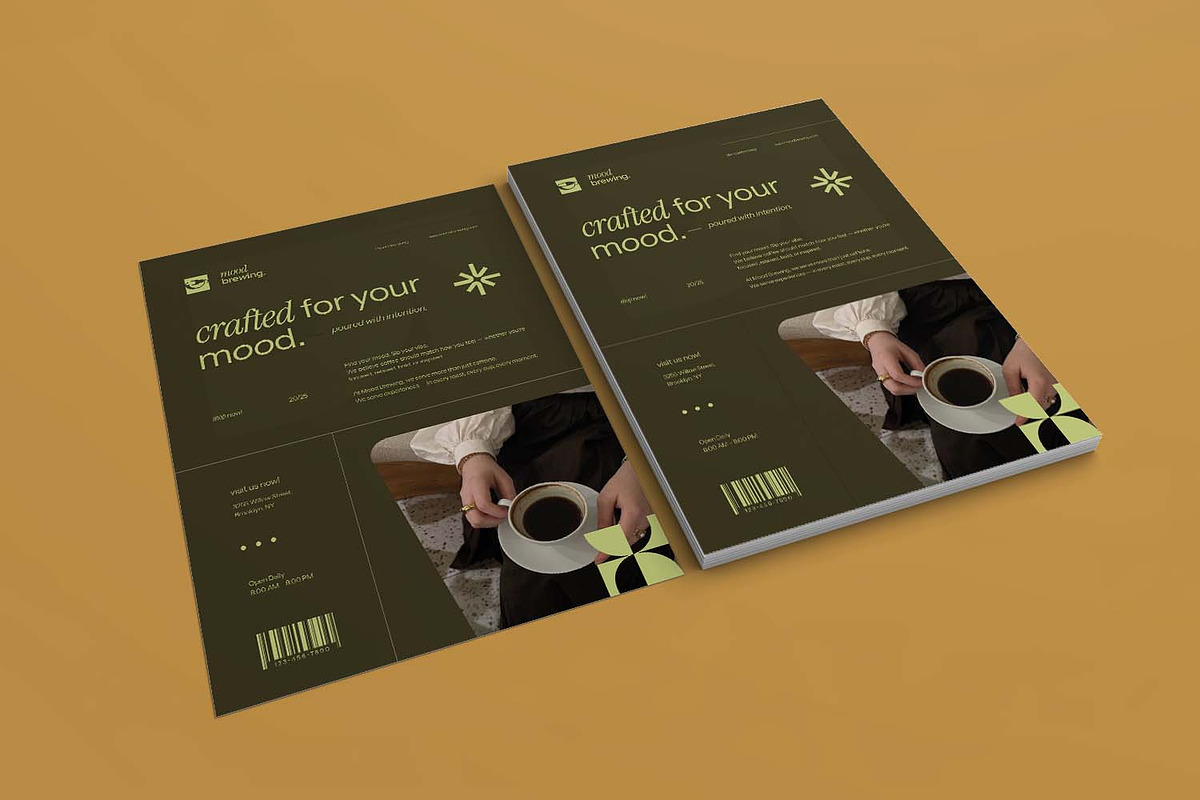 Crafted For Your Mood - Flyer, a Flyer Template by VUNIRA (Photo 2 of 3)