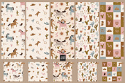 Little Western – clipart and pattern, an Animal Illustration by avdnadi (Thumbnail 8 of 11)