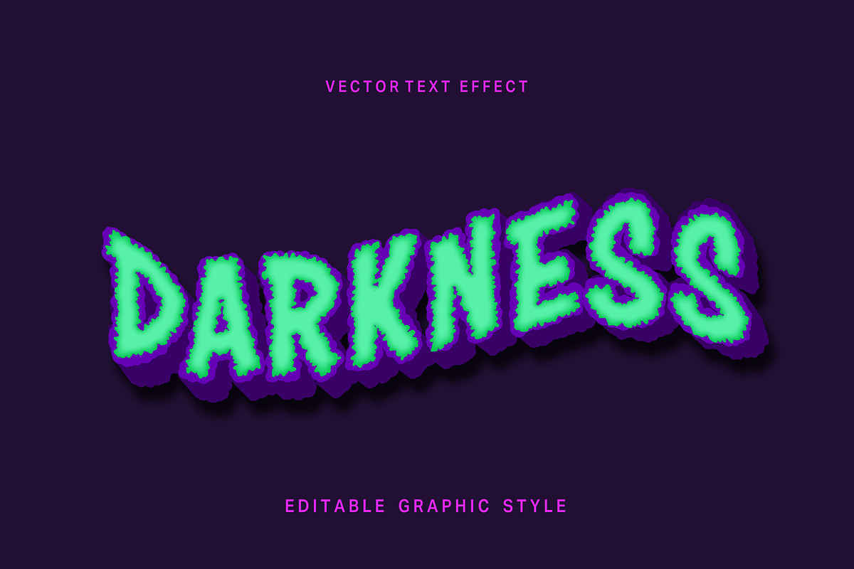 Glowing Slime Horror Text Effect