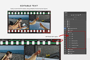 Vintage Film Strip Frame Overlay Tem, a Mockup by DesignerCandies (Thumbnail 5 of 13)