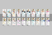 Medical, hospital roll up banner set, a Card Template by Pavel_design (Thumbnail 1 of 11)