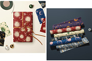 Celestial Patterns and Art Prints, a Pattern Graphic by Ninterints (Thumbnail 4 of 19)