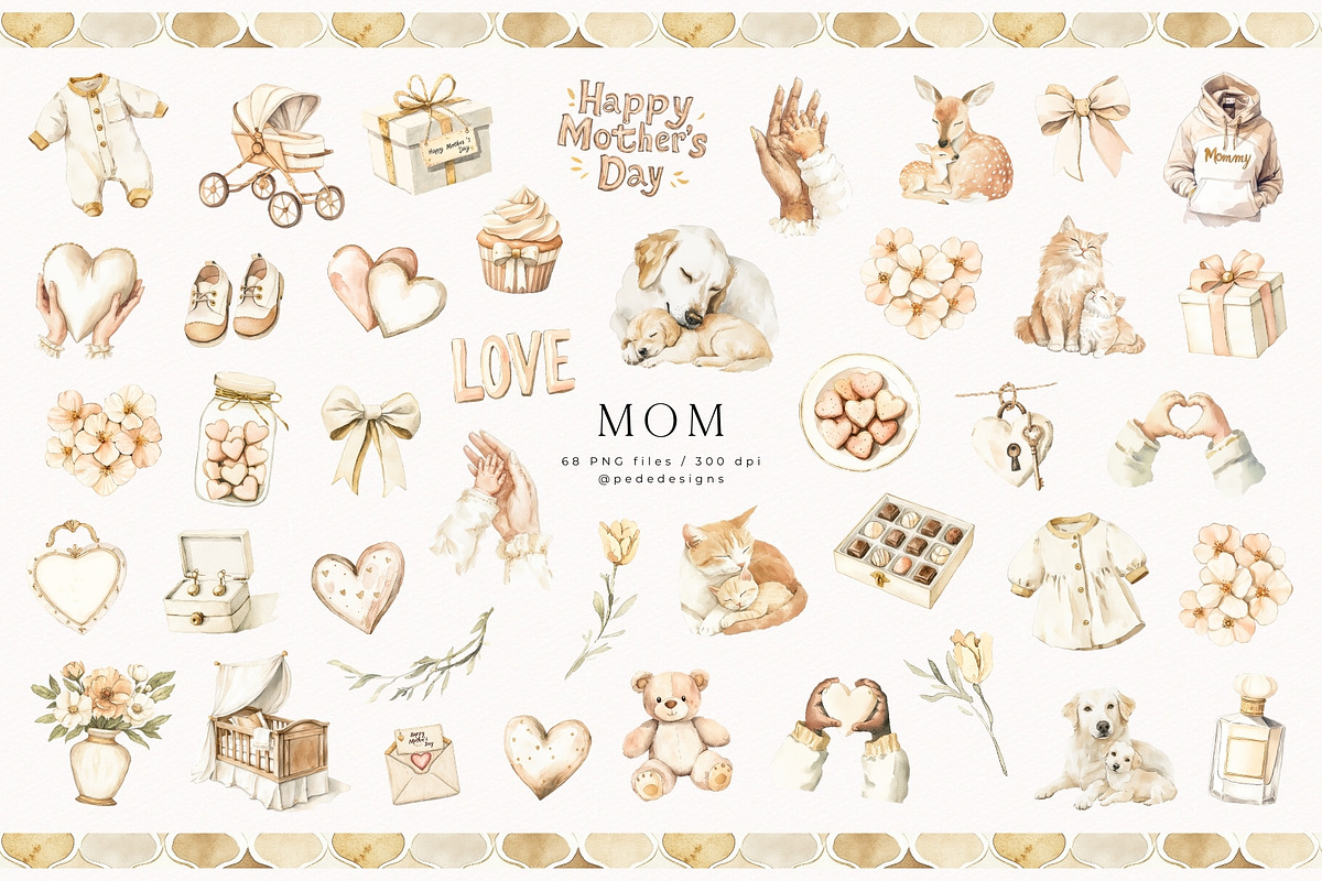 Mom & Dad Collection, a Person Illustration by PeDe Designs (Photo 4 of 33)