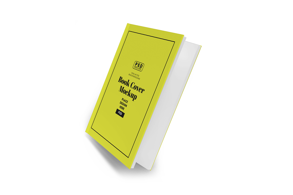 Book Cover Mockup, a Product Mockup by DigitAuras (Photo 4 of 4)