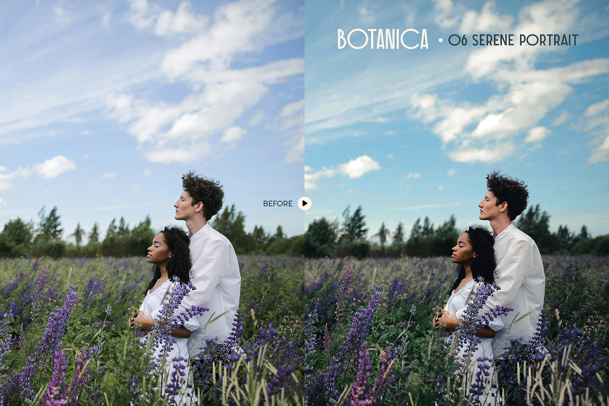 Botanica Portrait Lightroom Presets, a Preset Add-On by Presetrain Co. (Photo 8 of 8)