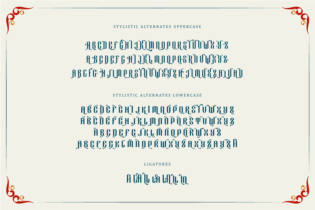 Yellost Font preview 8