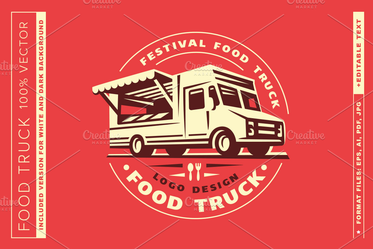 Food Truck logo, a Branding & Logo Template by SODESIGN (Photo 1 of 3)