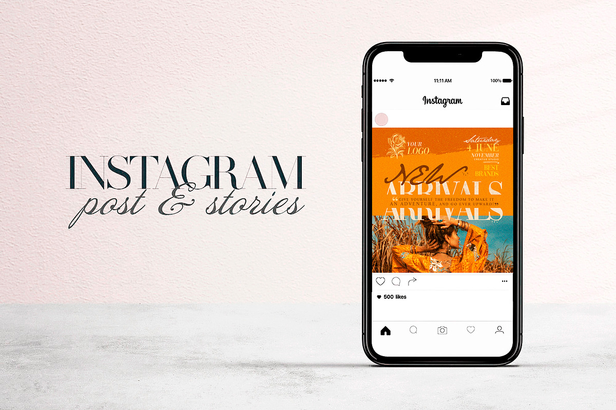 New Arrivals Social Media Pack, a Social Media Template by Touringxx Creative Studio (Photo 2 of 8)