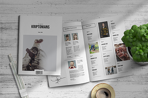 Kriptonians | Magazine Template