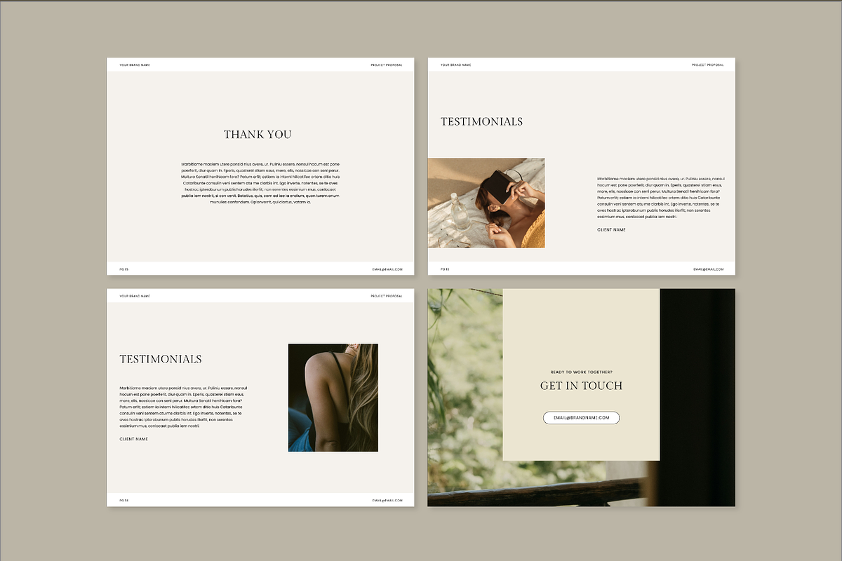 Project Proposal Template, a Presentation Template by Studio_Evergreen (Photo 8 of 10)