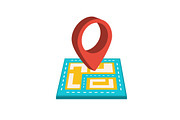 Navigation icon, a Technology Illustration by AlexZeL (Thumbnail 2 of 4)