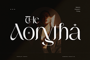 Aorytha - Modern Display Typeface, a Serif Font by Namara Creative Studio (Thumbnail 1 of 15)