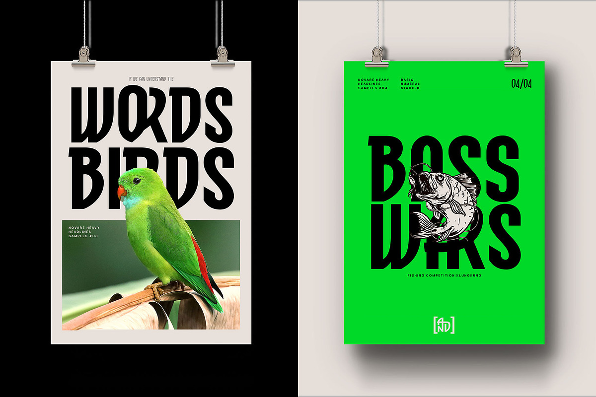 NOVARE Typeface, a Sans Serif Font by alit design
